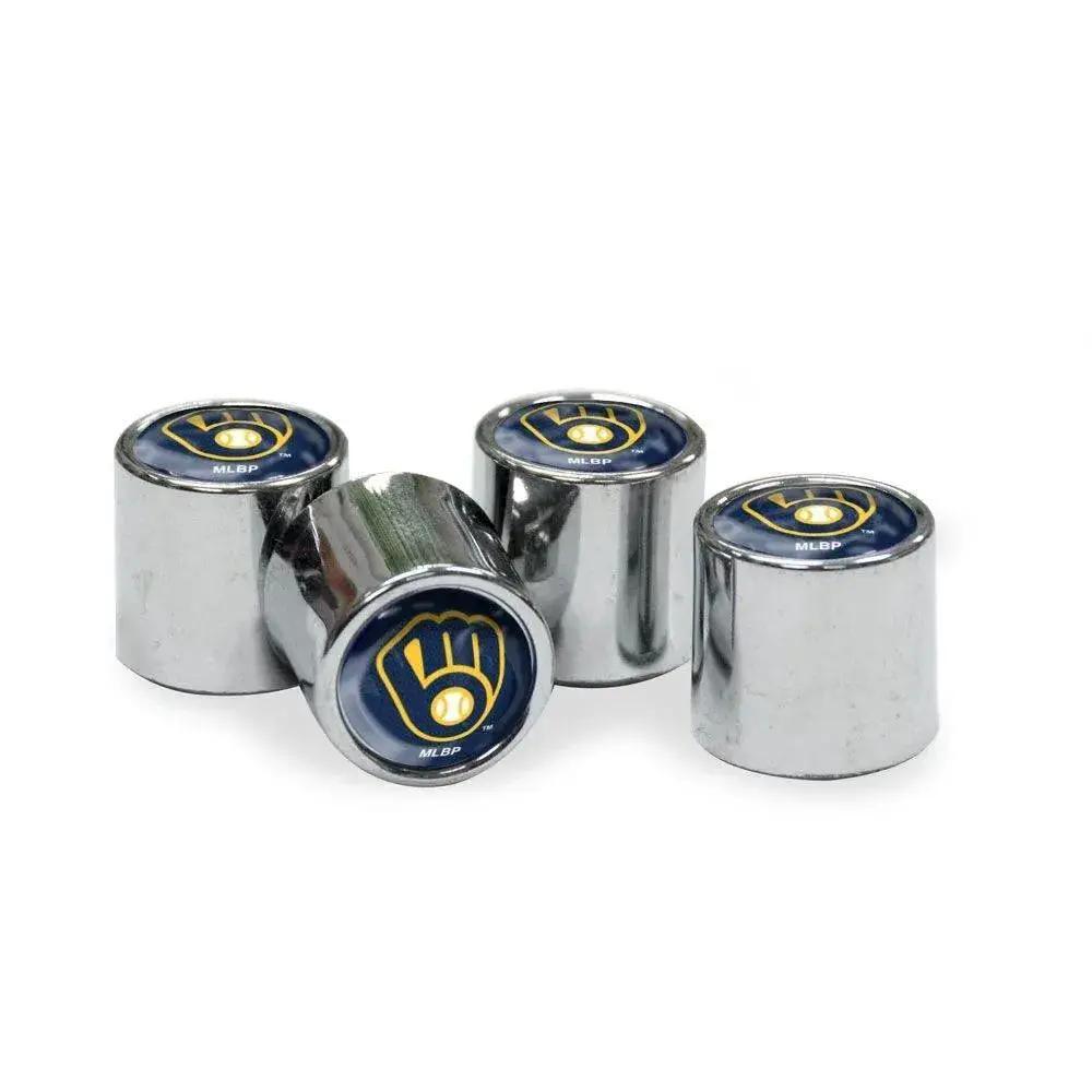  Milwaukee Brewers Valve Stem Caps With Team Logo Set -  ToylandEU™