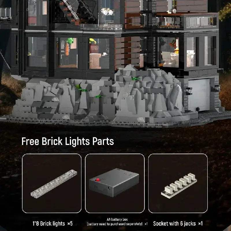 Vampire Family House Building Blocks Lego Compatible Set - ToylandEU