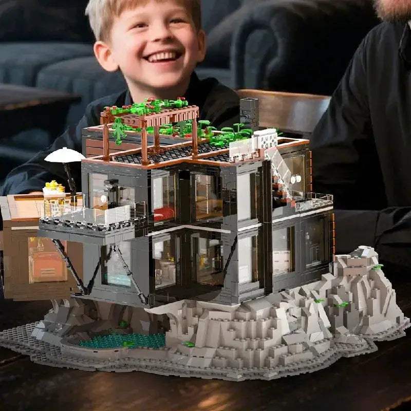 Vampire Family House Building Blocks Lego Compatible Set - ToylandEU