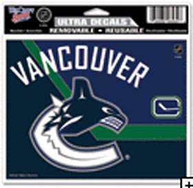 Vancouver Canucks Decal 5x6 Ultra Color Officially Licensed - ToylandEU