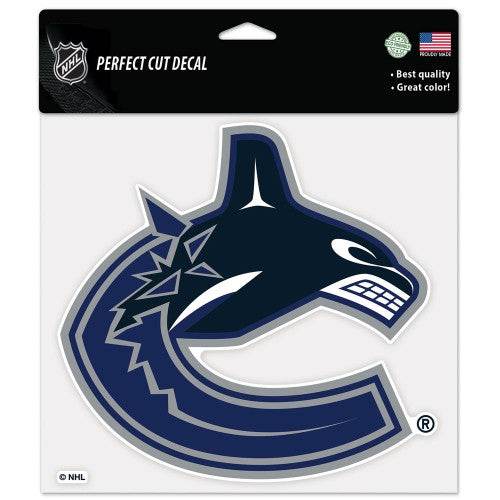Vancouver Canucks Decal 8x8 Perfect Cut Color Special Order - ToylandEU