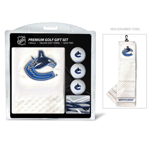 Vancouver Canucks Golf Gift Set With Embroidered Towel - ToylandEU