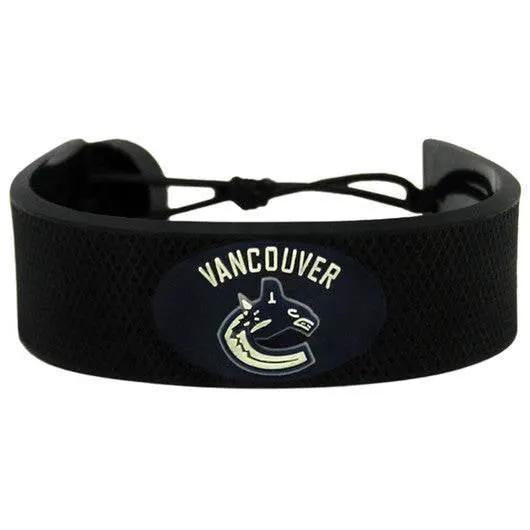  Vancouver Canucks Leather Hockey Bracelet With Ceramic Bead -  ToylandEU™