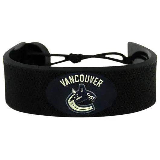  Vancouver Canucks Leather Hockey Bracelet With Ceramic Bead -  ToylandEU™