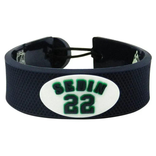  Vancouver Canucks Team Color Leather Bracelet Daniel Sedin -  ToylandEU™