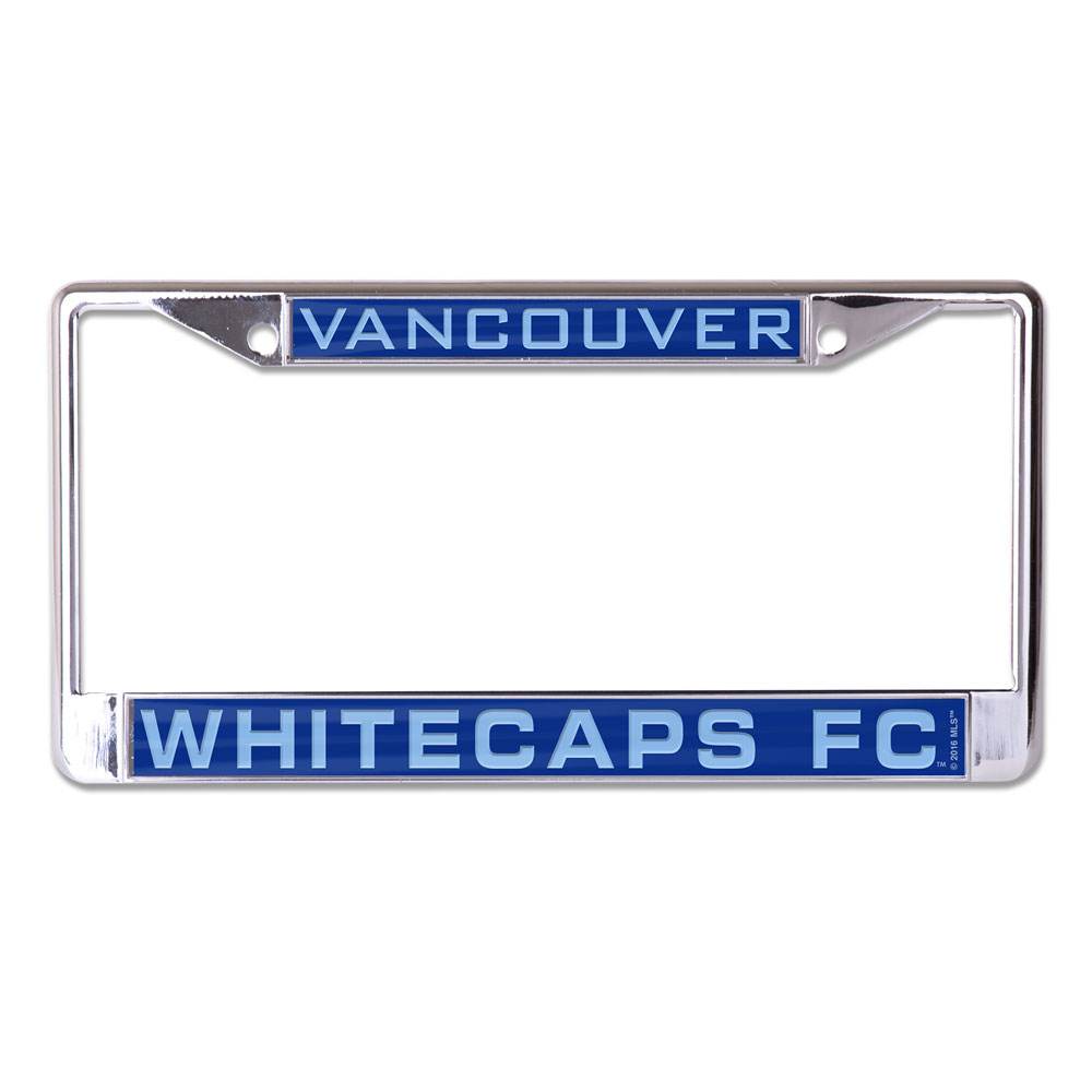 Vancouver Whitecaps FC Inlaid Chrome License Plate Frame - ToylandEU