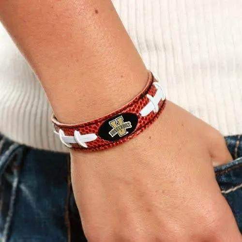 Vanderbilt Commodores Leather Bracelet Classic Football - ToylandEU