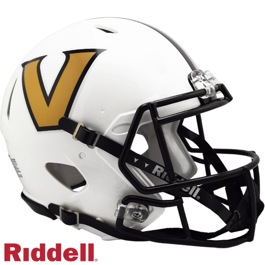 Vanderbilt Commodores Riddell Authentic Speed Helmet White - ToylandEU