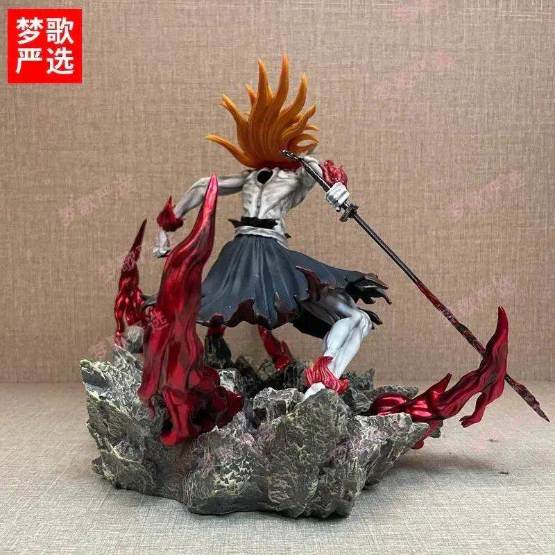 Vasto Lorde Hallow Kurosaki Ichigo Anime Figure, Bleach Action Figurines Statue 23 CM - ToylandEU