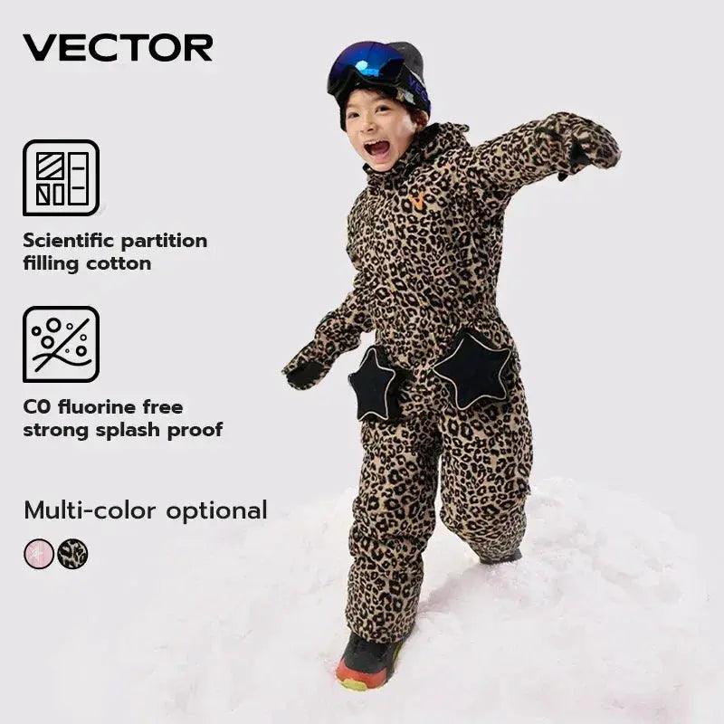  Vector Kids Ski Jumpsuit Winter Waterproof Anti Shrink -  ToylandEU™