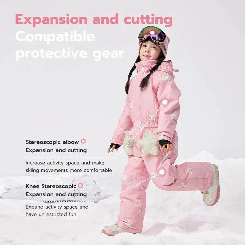  Vector Kids Ski Jumpsuit Winter Waterproof Anti Shrink -  ToylandEU™
