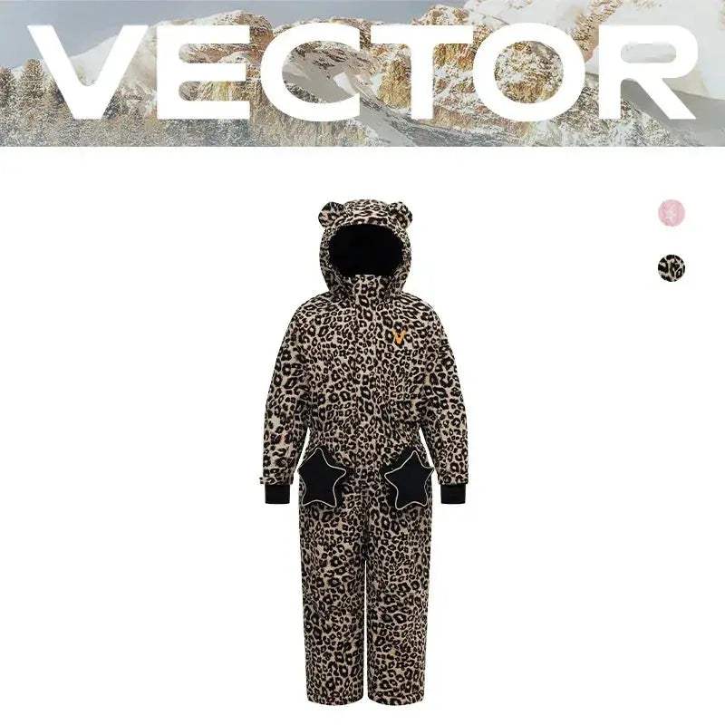 Vector Kids Ski Jumpsuit Winter Waterproof Snow Suit - ToylandEU