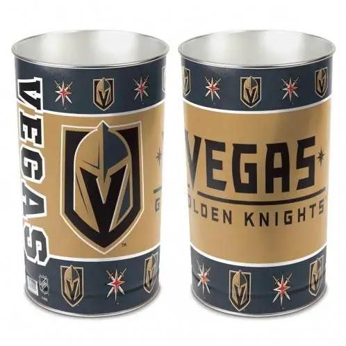  Vegas Golden Knights 15 Inch Metal Wastebasket Team Decor -  ToylandEU™