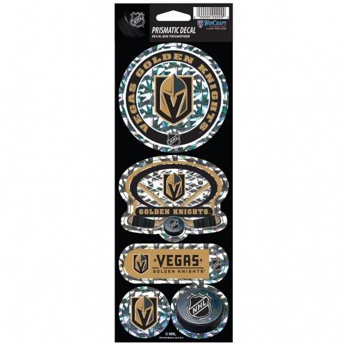 Vegas Golden Knights 4x11 Die Cut Prismatic Decal Sticker - ToylandEU