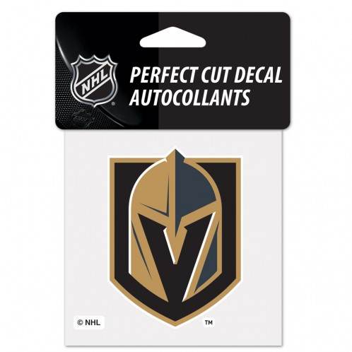 Vegas Golden Knights 4x4 Decal Perfect Cut Color Vinyl - ToylandEU