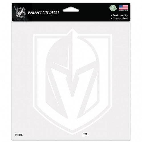 Vegas Golden Knights 8x8 White Exterior Decal Perfect Cut - ToylandEU