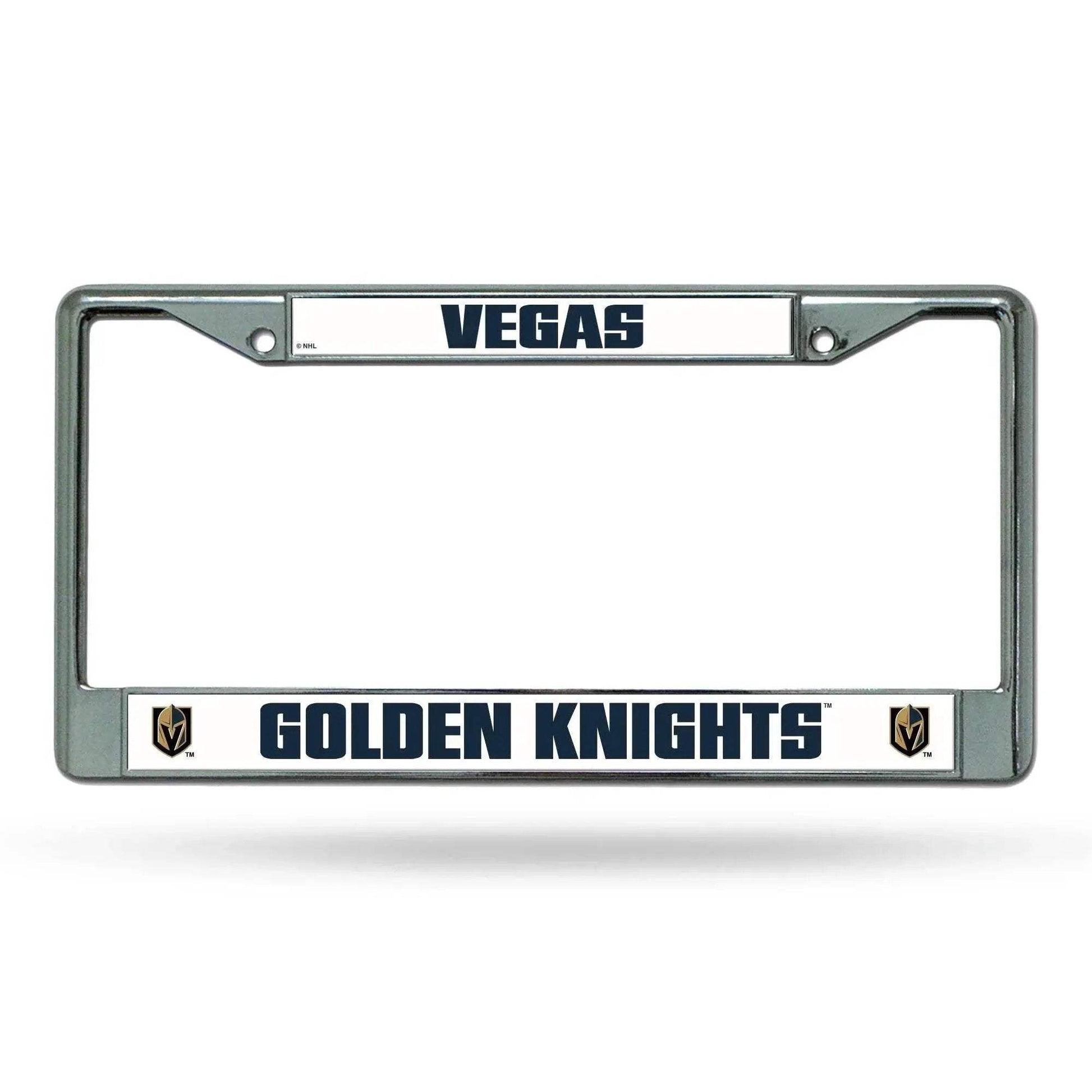  Vegas Golden Knights Chrome License Plate Frame Durable -  ToylandEU™