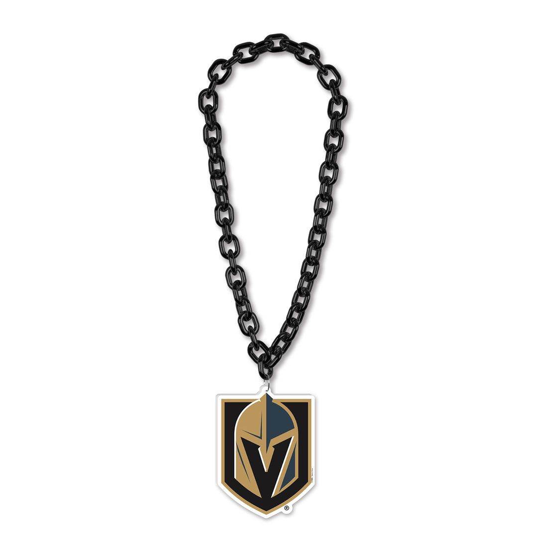 Vegas Golden Knights Foam Logo Necklace Fan Chain 38 Inch - ToylandEU