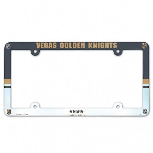 Vegas Golden Knights Full Color License Plate Frame - ToylandEU