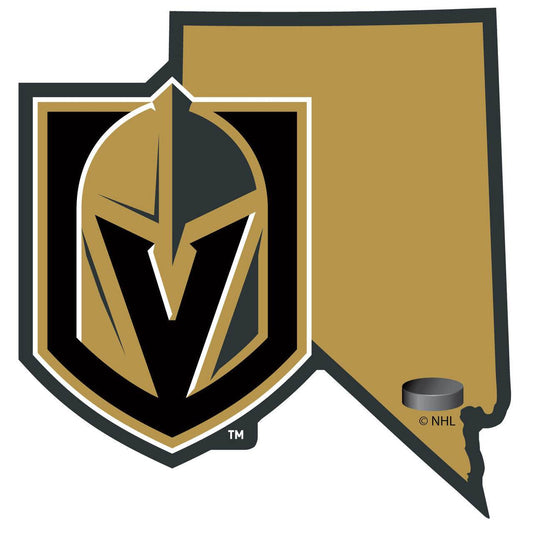Vegas Golden Knights Home State Pride Decal With Logo Heart - ToylandEU