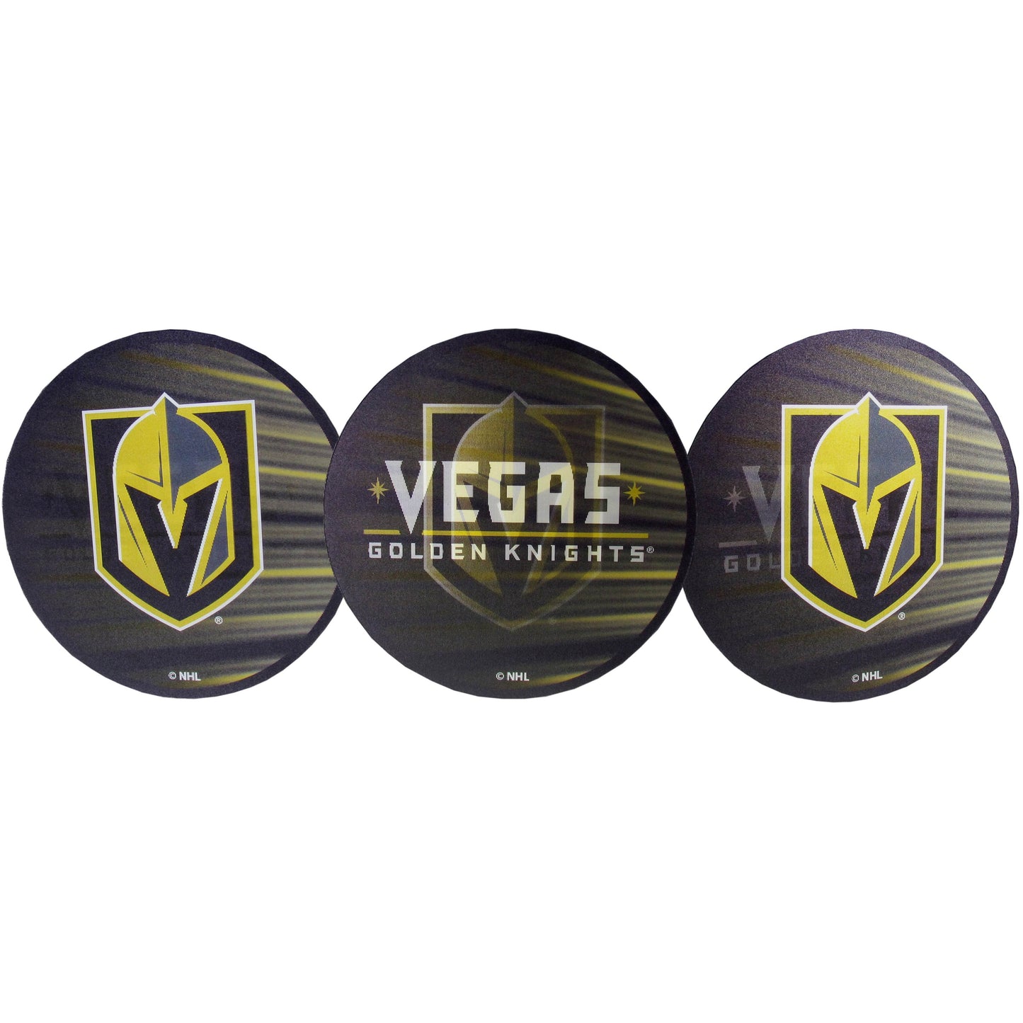 Vegas Golden Knights Lenticular Decal Outdoor UV Resistant - ToylandEU