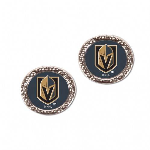 Vegas Golden Knights Post Style Earrings Special Order - ToylandEU