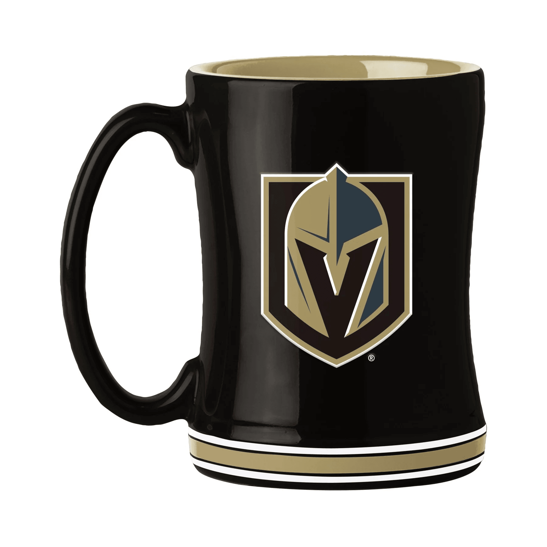 Vegas Golden Knights Sculpted Relief Team Color Coffee Mug - ToylandEU