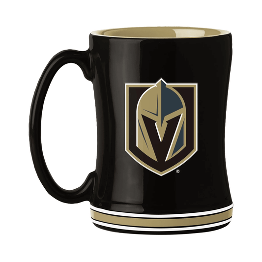 Vegas Golden Knights Sculpted Relief Team Color Coffee Mug - ToylandEU