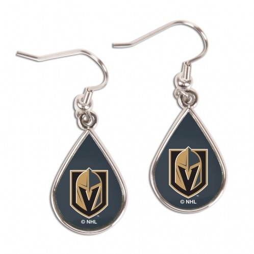 Vegas Golden Knights Tear Drop Earrings Special Order - ToylandEU
