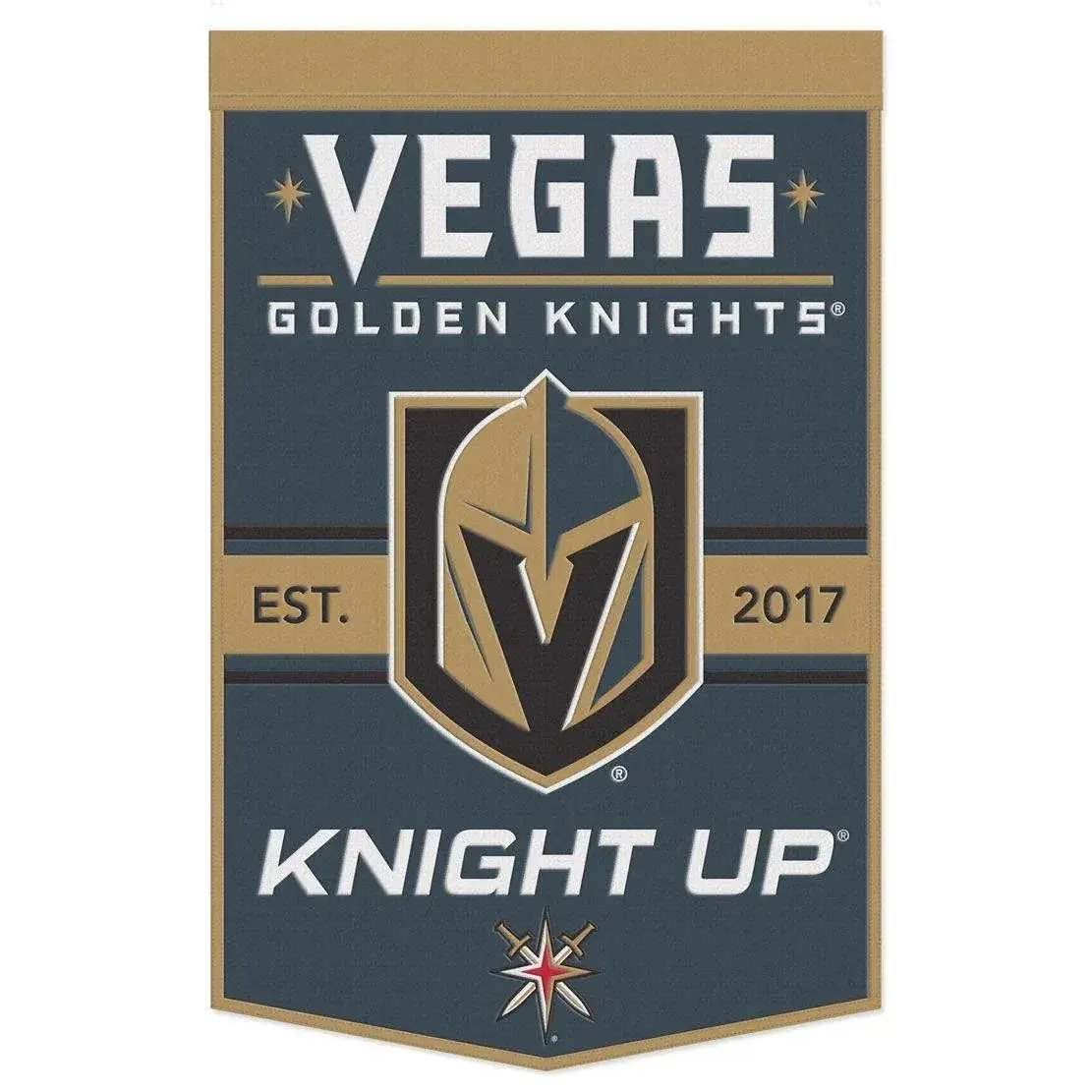  Vegas Golden Knights Wool Banner 24x38 Dynasty Slogan -  ToylandEU™