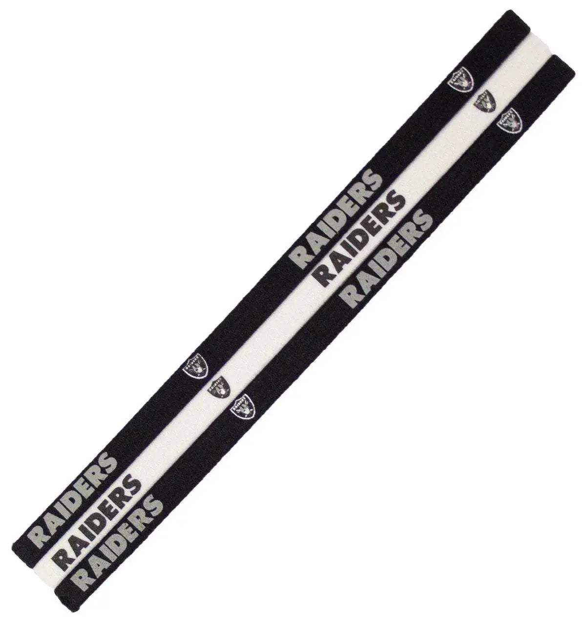  Vegas Raiders Elastic Headbands 3 Pack One Size Fits Most -  ToylandEU™