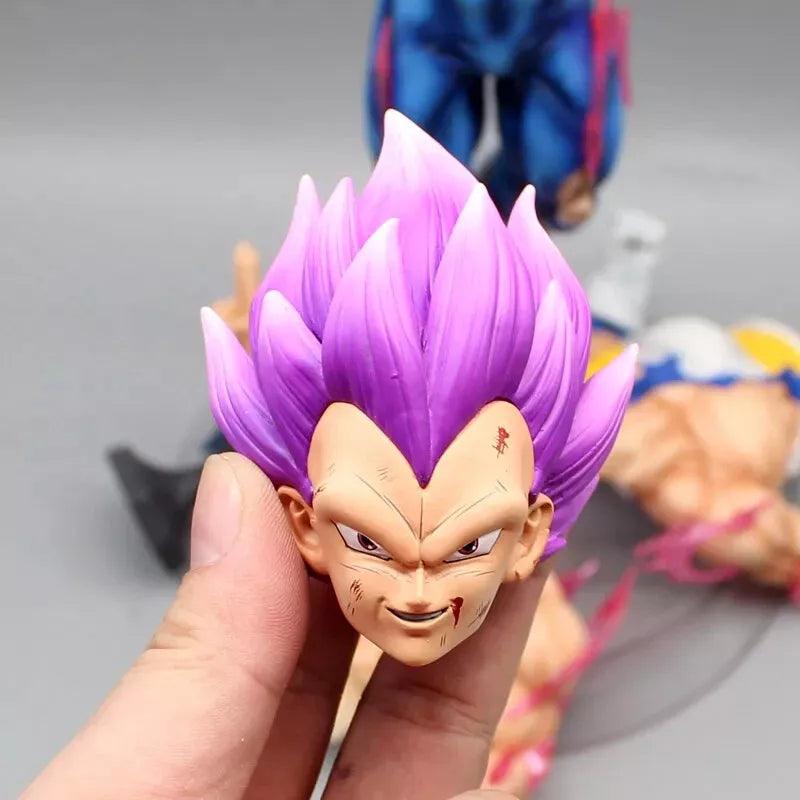Vegeta Dragon Ball Z Action Figure Swappable Heads