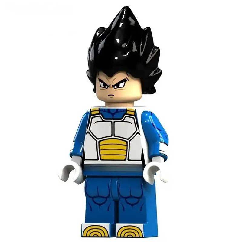 Vegeta Dragon Ball Z Super Lego Minifigures Best Custom Anime Toys 9 - Minifigure Toys