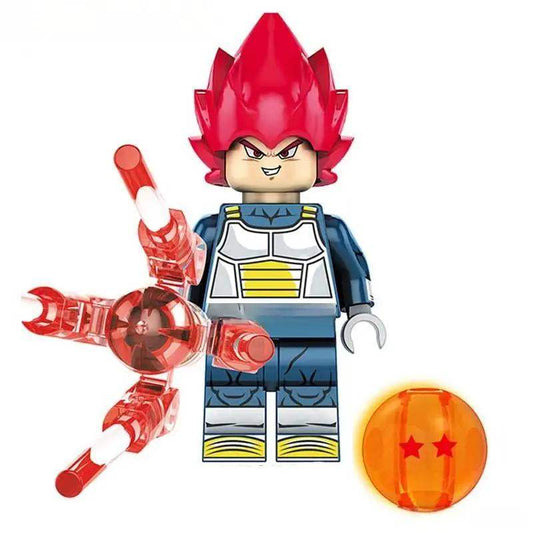  Vegeta Red Hair Minifigure Dragon Ball Z LEGO -  ToylandEU™