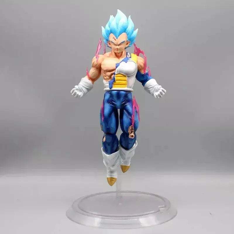Vegeta Ultra Ego and Super Saiyan Blue Swappable Heads Anime Figure, Dragon Ball Z Action Figurines - ToylandEU
