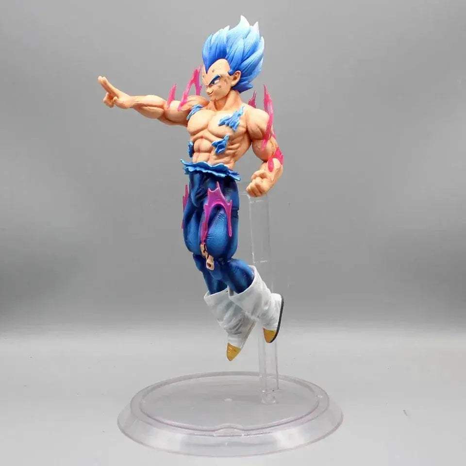 Vegeta Ultra Ego and Super Saiyan Blue Swappable Heads Anime Figure, Dragon Ball Z Action Figurines - ToylandEU