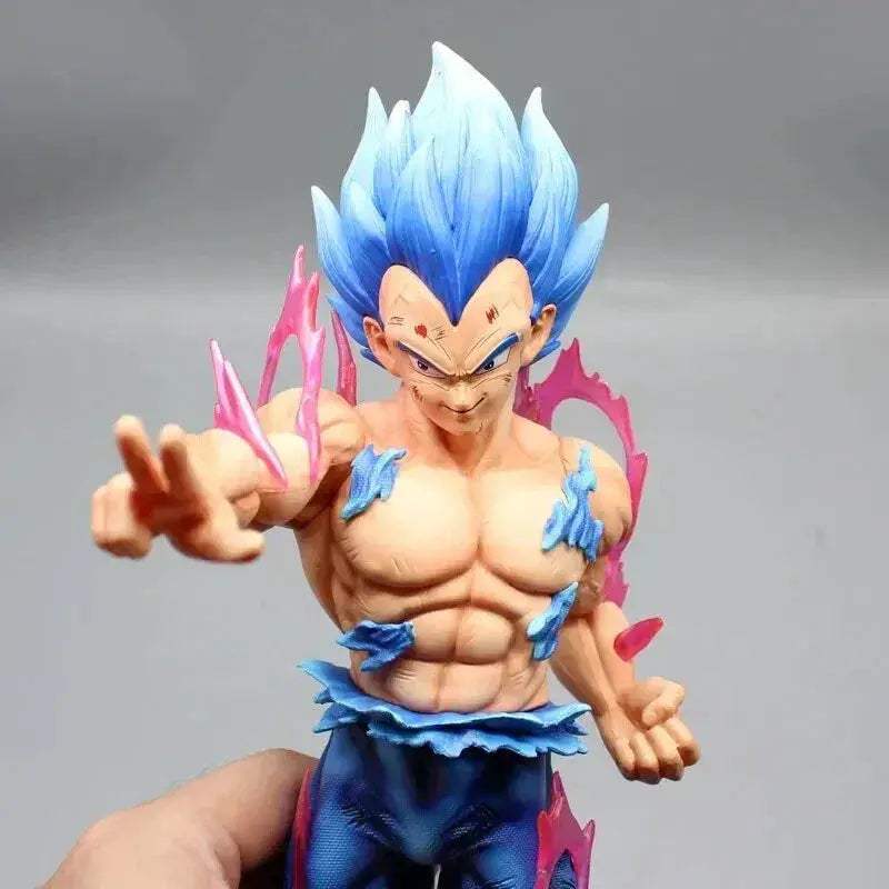 Vegeta Ultra Ego and Super Saiyan Blue Swappable Heads Anime Figure, Dragon Ball Z Action Figurines - ToylandEU