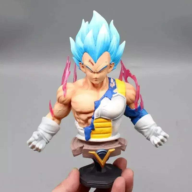 Vegeta Ultra Ego and Super Saiyan Blue Swappable Heads Anime Figure, Dragon Ball Z Action Figurines - ToylandEU