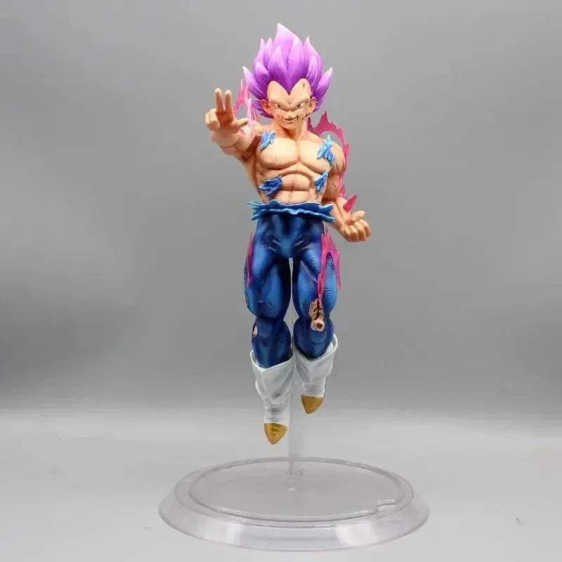 Vegeta Ultra Ego and Super Saiyan Blue Swappable Heads Anime Figure, Dragon Ball Z Action Figurines - ToylandEU