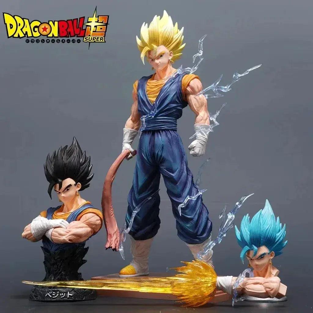  Vegito Blue Action Figure Dragon Ball Z With 3 Heads -  ToylandEU™
