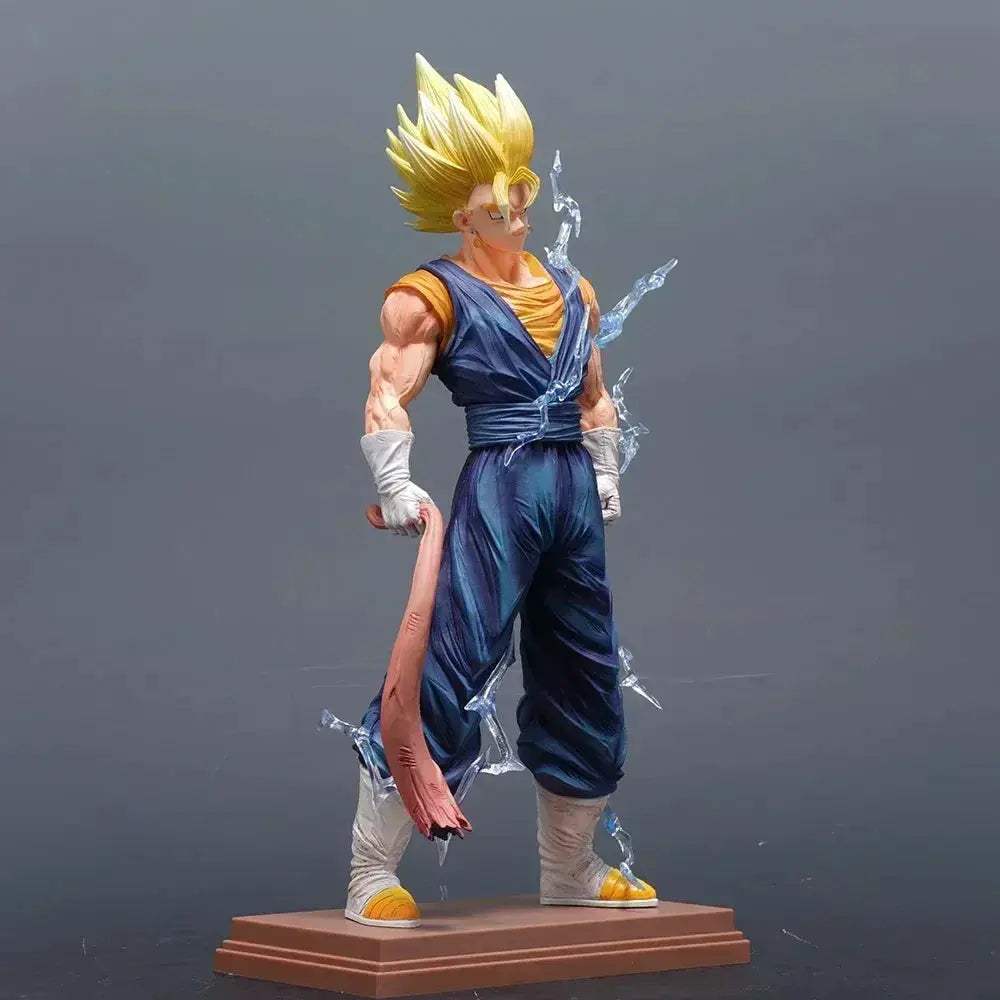 Vegito Super Saiyan Blue Gogeta 3 Heads 2 Bodies Action Figure, Dragon Ball Z Anime Figurines 32 CM - ToylandEU