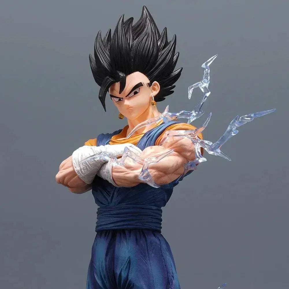 Vegito Super Saiyan Blue Gogeta 3 Heads 2 Bodies Action Figure, Dragon Ball Z Anime Figurines 32 CM - ToylandEU