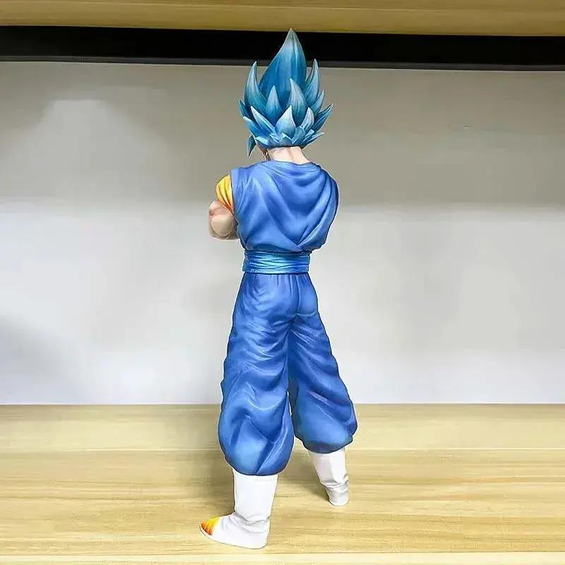  Vegito and Gogeta Anime Figurines, Swapable Super Saiyan and Blue Heads Dragon Ball Super GT 30 CM -  ToylandEU™