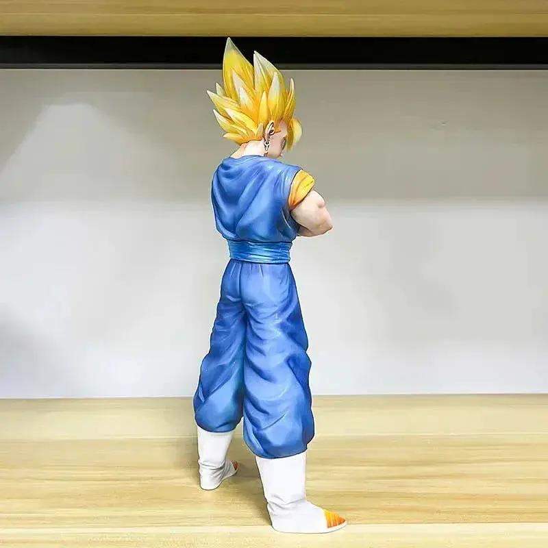 Vegito and Gogeta Anime Figurines, Swapable Super Saiyan and Blue Heads Dragon Ball Super GT 30 CM - ToylandEU