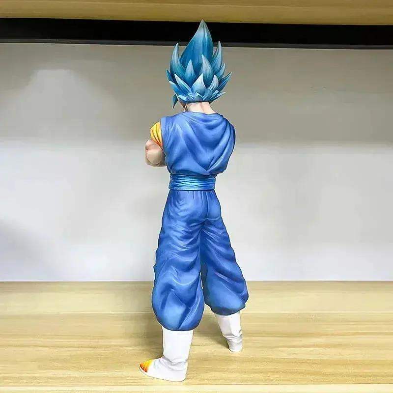 Vegito and Gogeta Anime Figurines, Swapable Super Saiyan and Blue Heads Dragon Ball Super GT 30 CM - ToylandEU