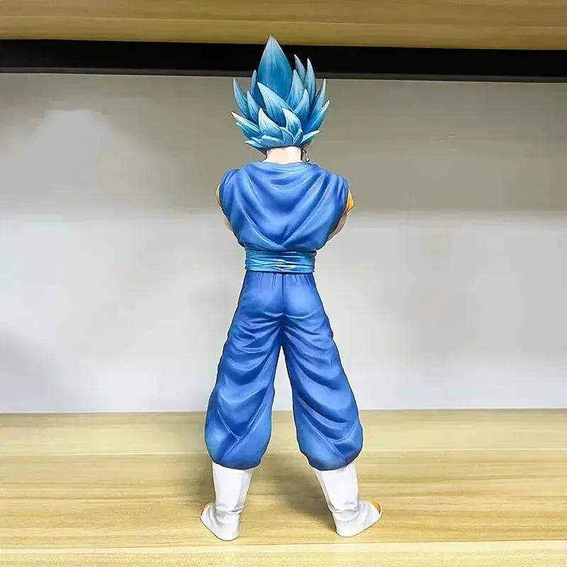 Vegito and Gogeta Anime Figurines, Swapable Super Saiyan and Blue Heads Dragon Ball Super GT 30 CM - ToylandEU