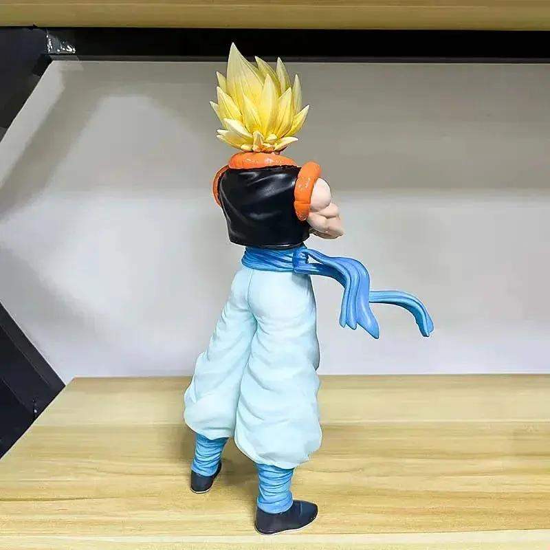 Vegito and Gogeta Anime Figurines, Swapable Super Saiyan and Blue Heads Dragon Ball Super GT 30 CM - ToylandEU