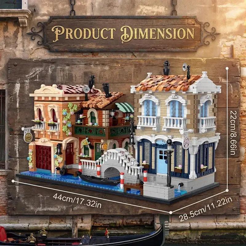  Venice Waterfront LED House LEGO Compatible Mod Kit -  ToylandEU™