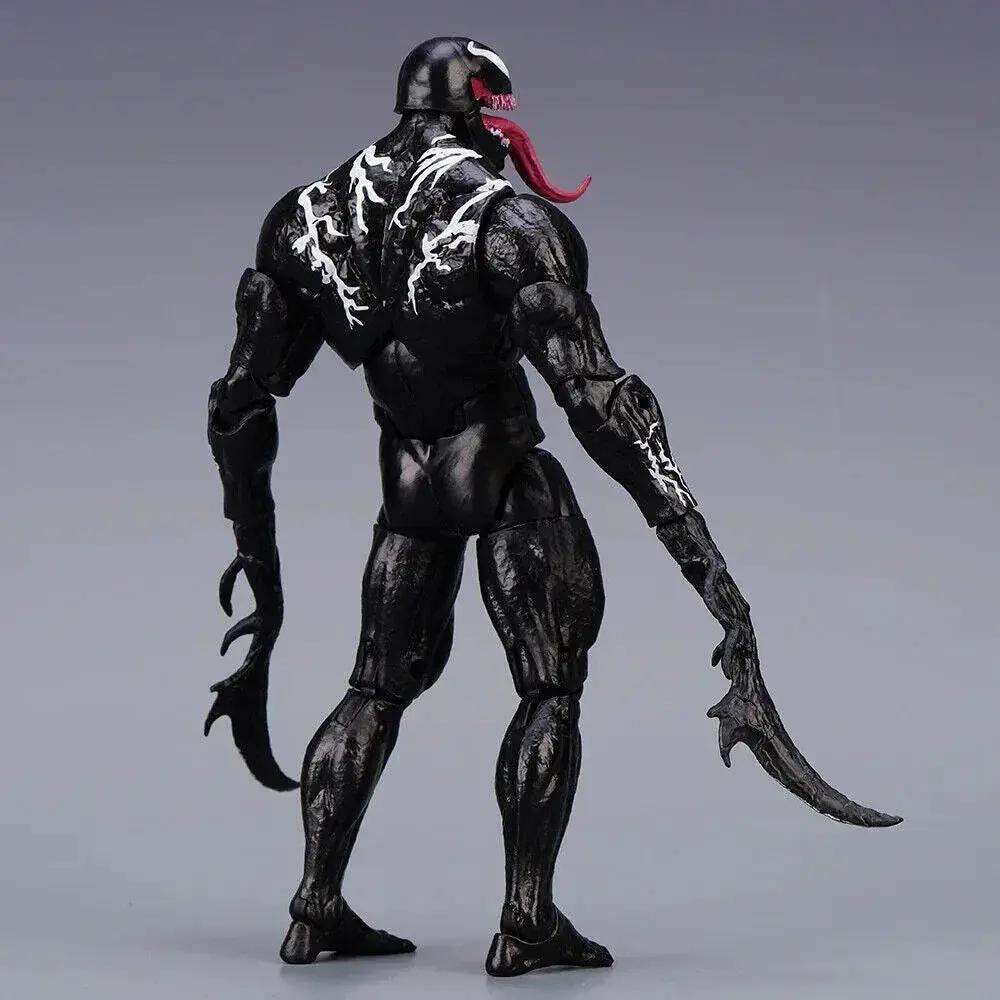 Venom Figure, Spiderman Marvel Moveable Joints Figurine, Kids Toys Gifts 7 in - ToylandEU