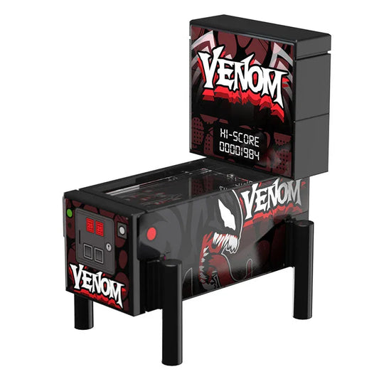 Venom Pinball Arcade Machine Building Set made using LEGO parts - ToylandEU